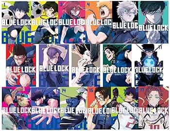 SHERLOCKページ Blue Lock Series 17-Book Collection Set (Vol.1 to Vol.17